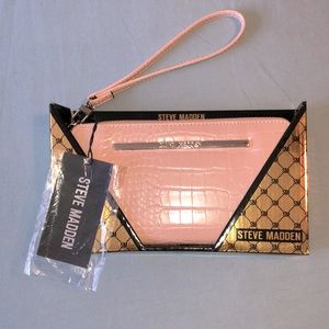 Steve Madden croco blush wallet